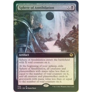 [MTG][Single][AFR] Sphere of Annihilation ระดับ Rare [ภาษาอังกฤษ ...