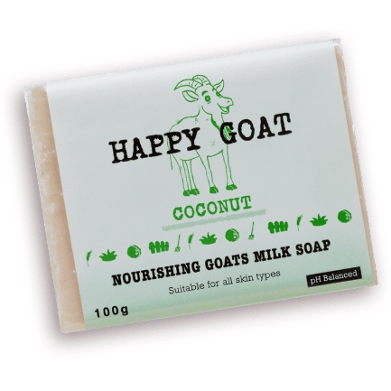 happy-goat-soap-สบู่ก้อนอาบน้ำ-กลิ่น-coconut-สูตรอ่อนโยนจากธรรมชาติ-ปราศจากสารระคายเคื่องผิว-ผื่นคัน