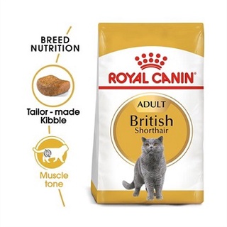 Royal Canin Adult British Shorthair 2 kg. อาหารแมว สูตรแมวสายพันธุ์ British Shorthair อายุ 1 ปีขึ้นไป 2 กิโลกรัม