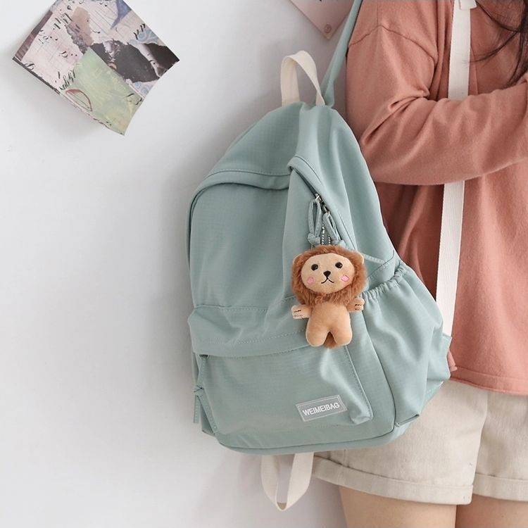 กระเป๋านักเรียน-hot-sale-ดาราอินเทอร์เน็ต-กระเป๋านักเรียน-หญิง-นักเรียน-หญิงเกาหลี-มัธยมต้น-มัธยม-มหาวิทยาลัย-สีทึบ-กร