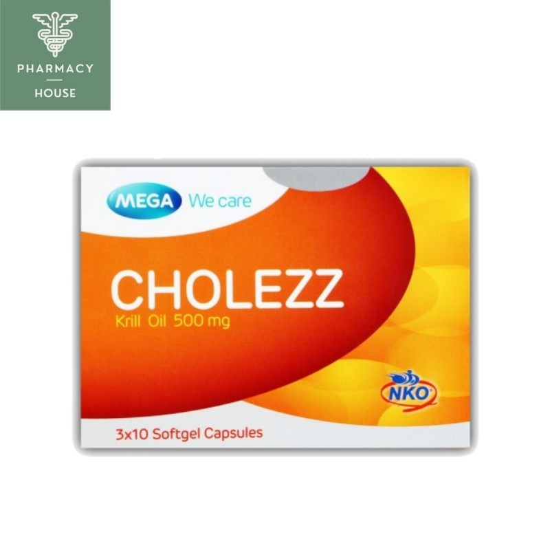 Mega cholezz 30 capsules | Shopee Thailand
