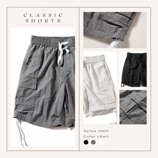 Classic Shorts เนื้อผ้า Nylon 100% เหมาะมากกับวันสบายๆ