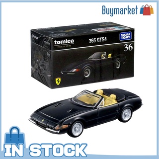 [ต้นฉบับ] Takara Tomy Tomica Premium หมายเลข 36 Fer Rari 365 GTS4 Diecast Toy Car Car Car