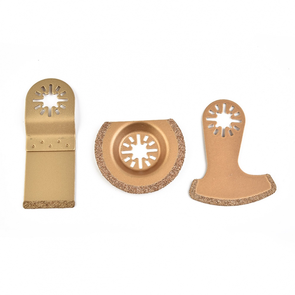 Oscillating Multi Tool Multi Tool Tile Grout Cutter 3 Pcs Set Carbide