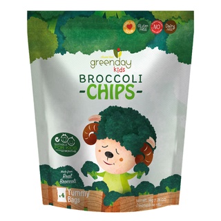ภาพหน้าปกสินค้าGreenday Kids Broccoli Chips กรีนเดย์คิดส์บร็อคโคลีกรอบ 36 กรัม (9g * 4bags) ซึ่งคุณอาจชอบสินค้านี้