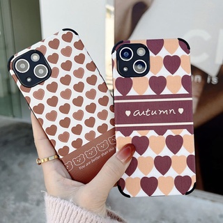 เคสซิลิโคนกันกระแทกหนังลายหัวใจ OPPO A74 A54 A55 A53S A32 A52 A72 A92 F9 F11 Pro A5S A3S A12 A12E A53 A33A5 A9 2020 A15 A15S A16 A31 A73 A93 A94 A91
