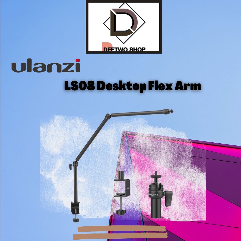 ulanzi-ls08-desktop-flex-arm-แขนสำหรับจับอุปกรณ์ต่างๆ-เช่นไฟ-กล้อง-หรือ-ไมโครโฟ