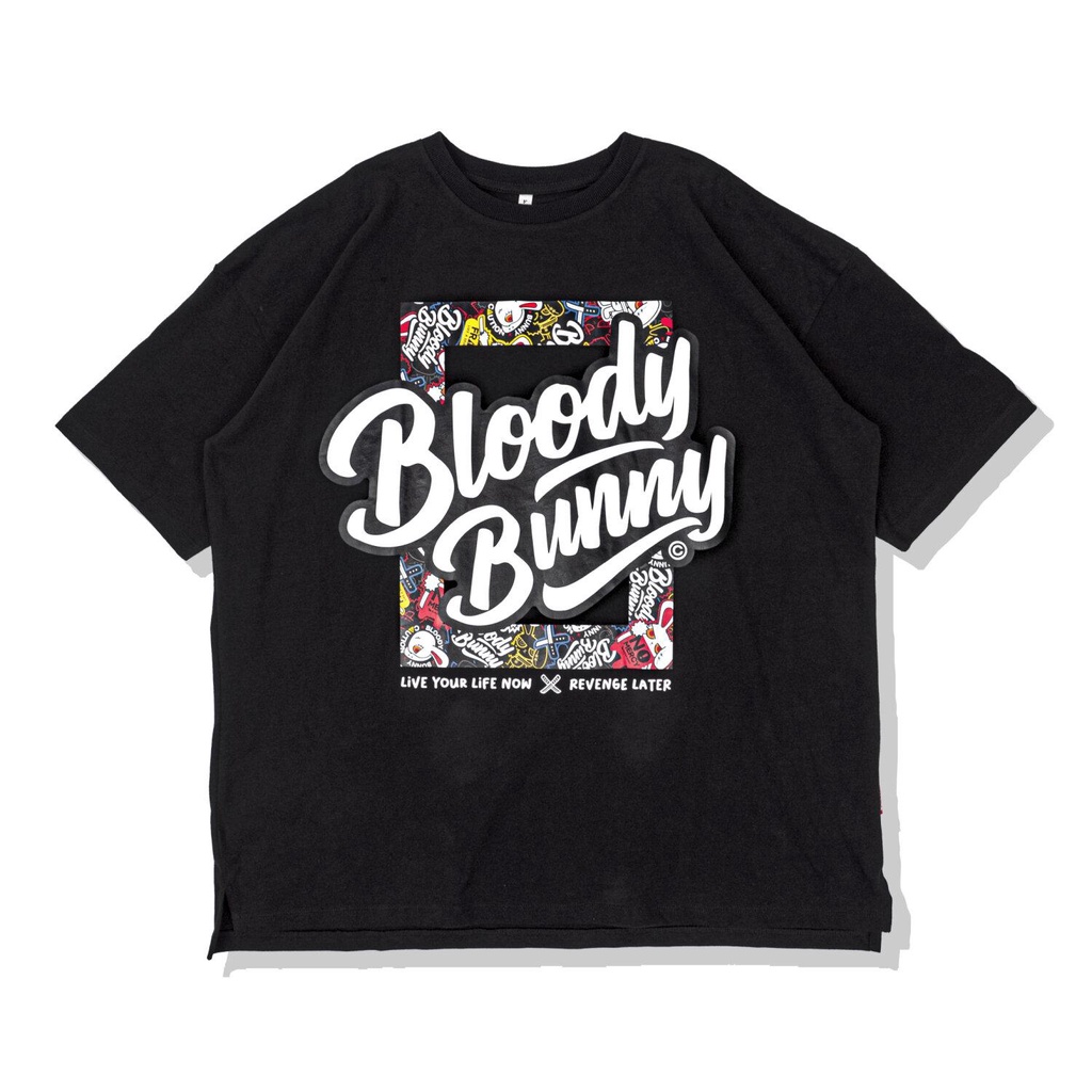 เสื้อยืด-oversize-ลาย-bloody-bunny-graphic-bomb