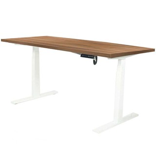 โต๊ะทำงาน โต๊ะทำงานปรับระดับ ERGOTREND SIT 2 STAND GEN2 150 ซม. สี TEAK/ขาว เฟอร์นิเจอร์ห้องทำงาน เฟอร์นิเจอร์ ของแต่งบ้