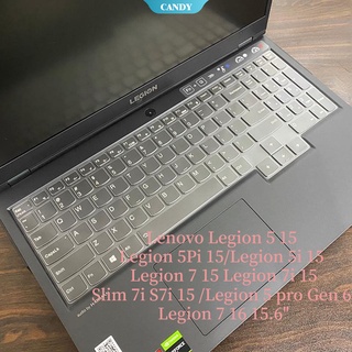 เคสซิลิโคน สําหรับแล็ปท็อป Lenovo Legion 5 15 Legion 5Pi 15 Legion 5i 15 Legion 7 15 Legion 7i 15 15.6 นิ้ว Slim 7i S7i 15 Legion 5 pro Gen 6 Legion 7 16