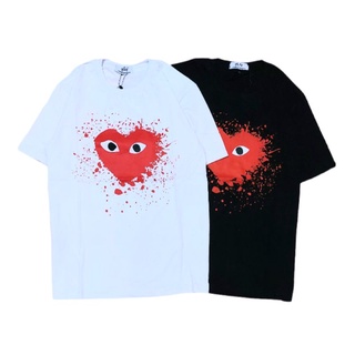 ภาพหน้าปกสินค้าเสื้อยืด พิมพ์ลาย Cdg PLAY COMME DES GARCONS สําหรับผู้ชาย ที่เกี่ยวข้อง