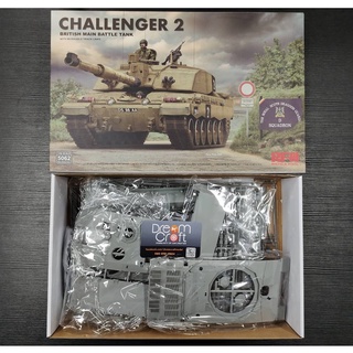 RFM 5062 1/35 British main battle tank Challenger 2 w/workable track links (โมเดลรถถัง Model DreamCraft)