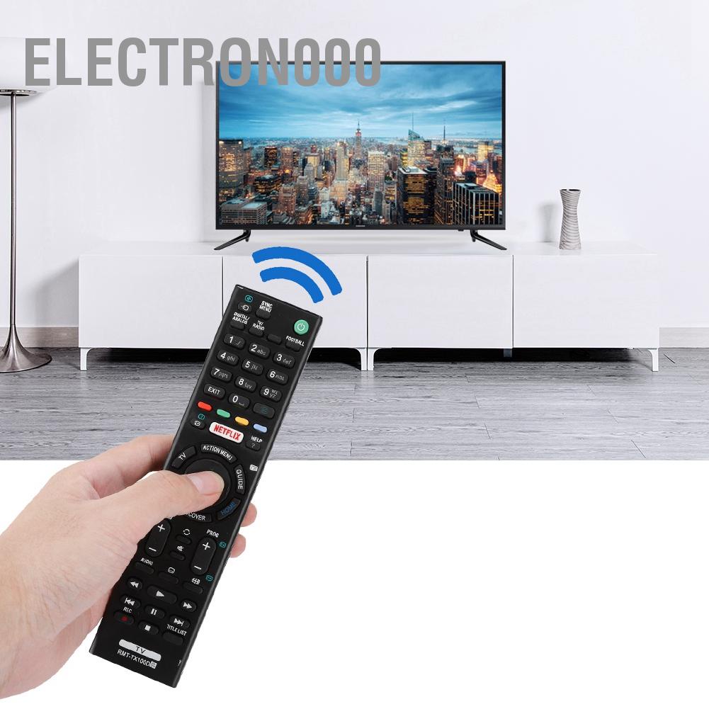 Electron000 รีโมทควบคุมสมาร์ททีวีสําหรับ Sony Rmt-Tx100D Rmt-Tx101J Rmt ...