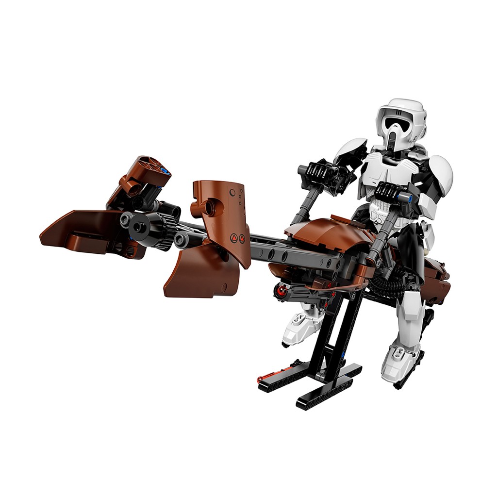 75532-lego-star-wars-scout-trooper-amp-speeder-bike-buildable-figure-สินค้ากล่องไม่สวย