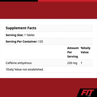 ภาพขนาดย่อของภาพหน้าปกสินค้า(ของแท้ พร้อมส่ง) Muscletech, Platinum 100% Caffeine, 220 mg, 125 Tablets จากร้าน fitclubth บน Shopee ภาพที่ 4