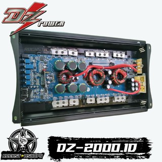 DZ-POWER 2000.1 D แอมป์ขับซับ CLASS D 2CH. 3000W ขับลำโพงซับ10 - 12 นิ้ว เพาเวอร์แอมป์รถยนต์ เพาเวอร์ขับซับ แอมป์ขยาย
