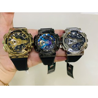 Casio G-Shock นาฬิกาข้อมือผู้ชาย สายเรซิ่น รุ่น GM-110-1A,GM-110B-1A,GM-110G-1A9,GM-110RB-1A (ประกัน 1 ปี)