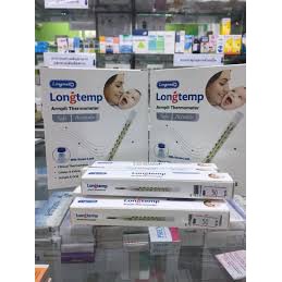 พร้อมส่ง-ปรอทวัดไข้-longmed-longtemp-ยกกล่อง-12-อัน-ใช้สำหรับวัดอุณหภูมิในร่างกาย-ใช้วัดที่ช่องปาก-ใต้รักแร้