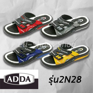 🔥ถูกที่สุด🔥Adda รุ่น2N28 รองเท้าแตะชาย-หญิง สีแดง/น้ำเงิน ไซส์ 4-11