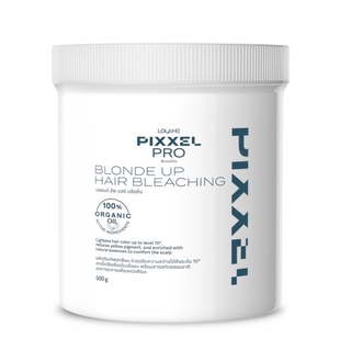 โลแลน ผงฟอกออแกร์นิค PIXXEL PRO BLONDE UP HAIR BLEACHING พิกเซลโปร บลอนด์ อัพ แฮร์ บลีชชิ่ง500g.