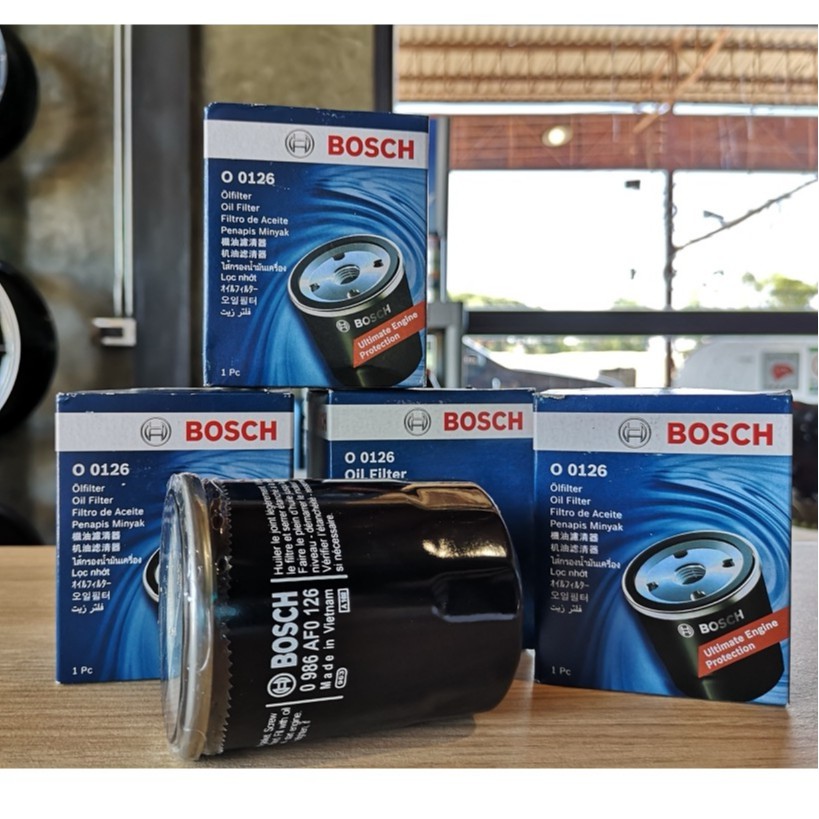 ฺbosch-o0126-กรองน้ำมันเครื่อง-honda-ทุกรุ่น-jazz-city-civic-accord-cr-v-br-v-hr-v-brio-mobilio-amaze-freed