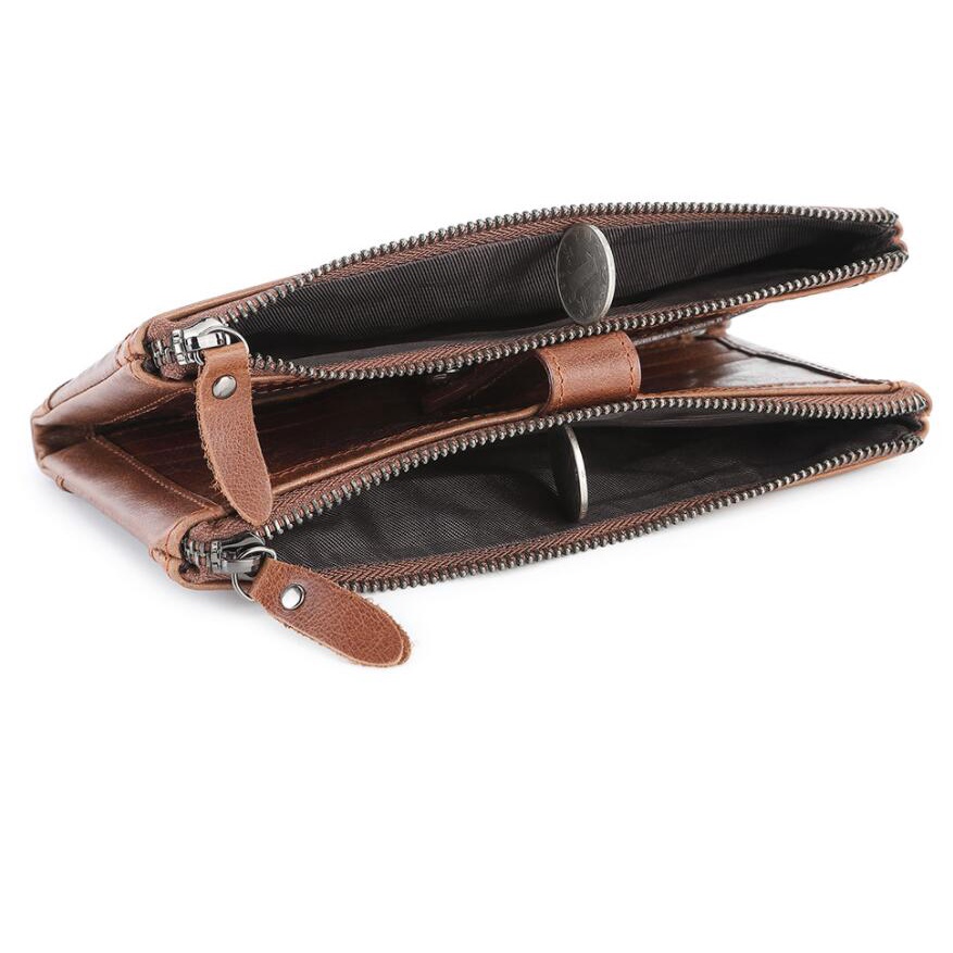 long-wallets-for-men-cowhide-leather-phone-bag