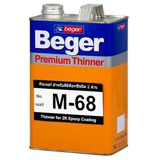 น้ำยาและตัวทำละลาย ทินเนอร์ BEGER M -68 1GL น้ำยาเฉพาะทาง วัสดุก่อสร้าง BEGER 1GL M -68 THINNER