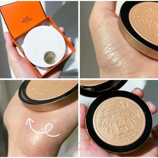 แท้ป้ายไทย+ถุงส้ม⭐️ Hermes goldsmith face &amp; eye illuminating powder (limited edition)