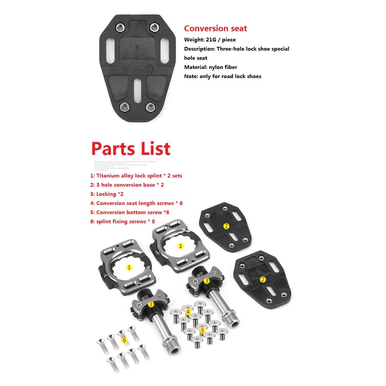 lollipop-69-speedplay-zero-road-bike-pedal-titanium-alloy-track-sprint-special-bicycle-pedal-clamp-pedal-accessories