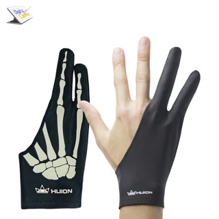 ถุงมือวาดภาพ HUION CR01 Drawing Glove Free Size สำหรับหน้าจอวาดภาพ เม้าส์ปากกา หรือแท็บเล็ท