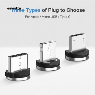 Cal_micro USB / Type-C / 8pin สายชาร์จแม่เหล็กสำหรับ Apple Android