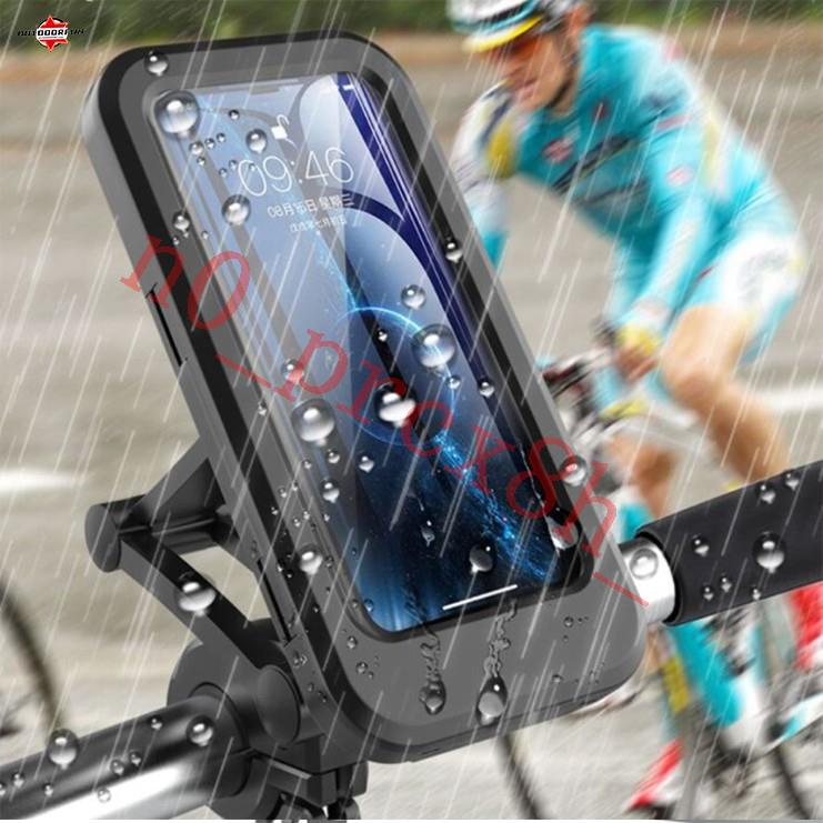 ภาพหน้าปกสินค้ากันน้ำ ที่ยึดโทรศัพท์มอเตอร์ไซค์ จักรยาน Motorcycle Phone Holder ที่วางโทรศัพท์มือถือ ที่จับโทรศัพท์มอเตอร์ไซค์ จักรยาน จากร้าน mingthaggi42 บน Shopee