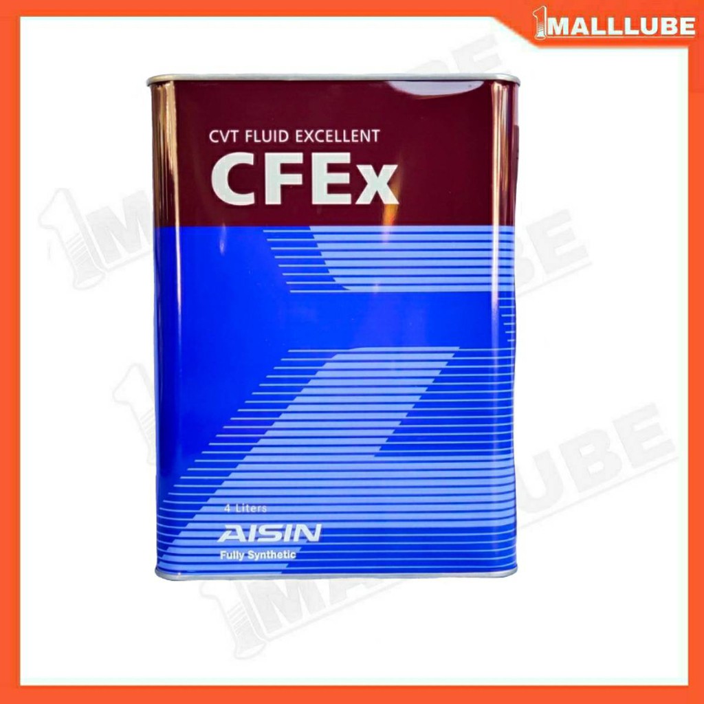 aisin-น้ำมันเกียร์-cfex-ปริมาณ-4-ลิตร-น้ำมันเกียร์อัตโนมัติ-สำหรับระบบเกียร์-cvt-fully-synthetic-4-ลิตร