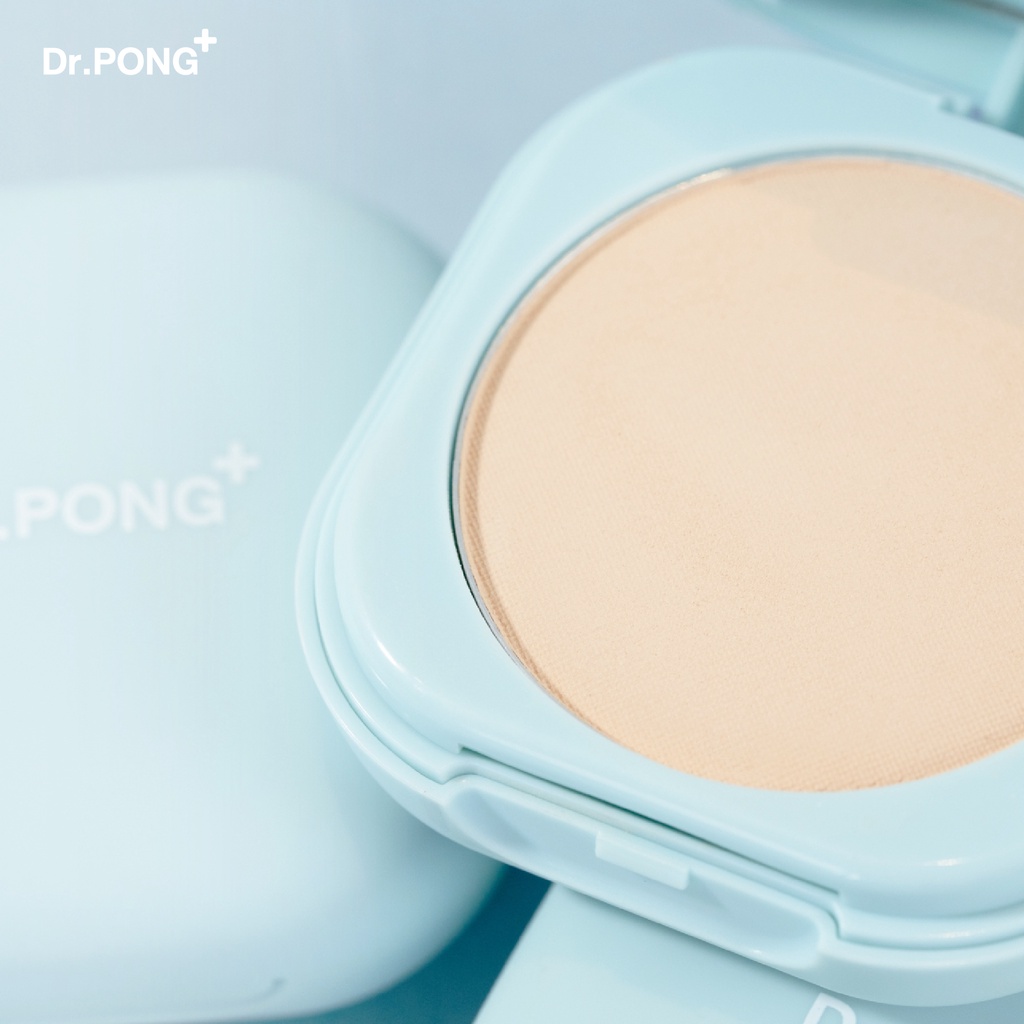 ภาพประกอบคำอธิบาย Dr.PONG ACNE ACE 001 แป้งไม่ผสมรองพื้น สูตรลดสิว - ZincPCA - Niacinamide - Tranexamic acid - Tea Tree oil