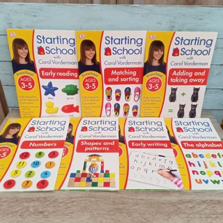แบบฝึกหัด DK : Starting School with Carol Vorderman (แยกเล่ม)