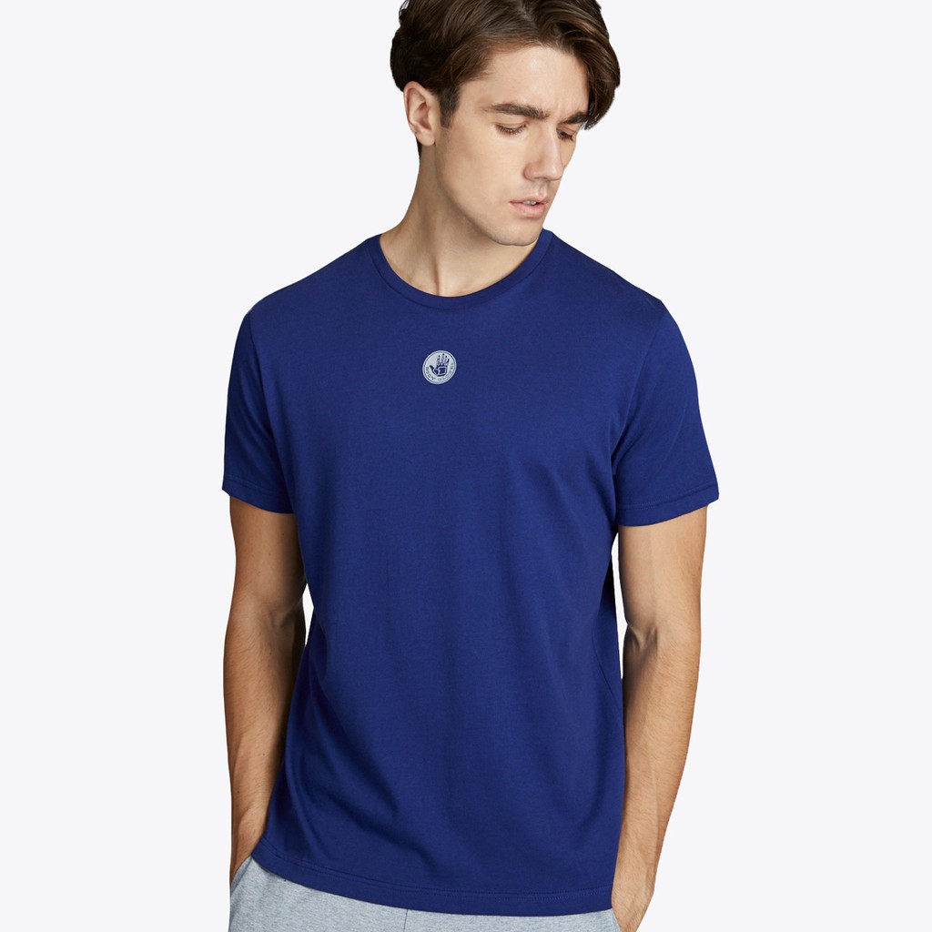 รุ่นล่าสุดสำหรับฤดูร้อนปี-2022-unisex-basic-cotton-t-shirt-เสื้อยืด-สีน้ำเงิน-79