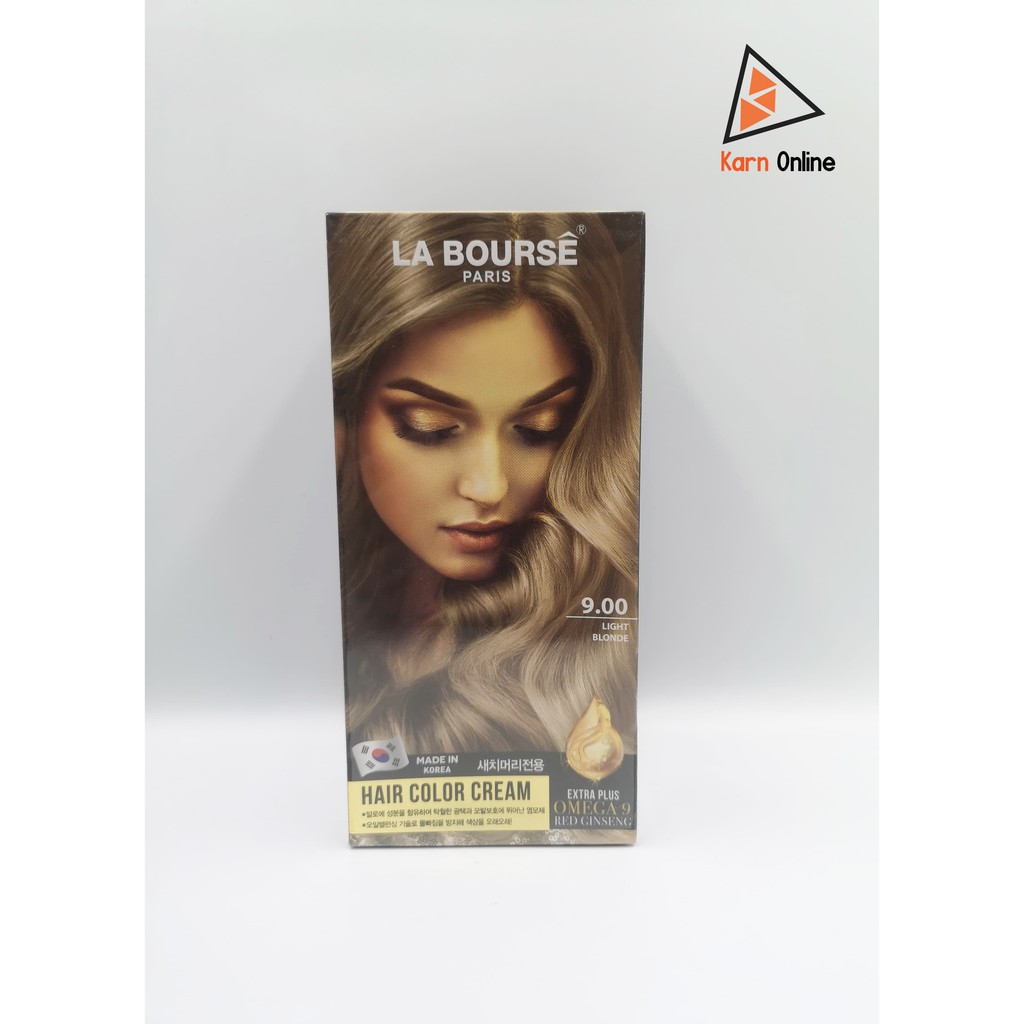 La Bourse Hair Color Cream ครีมเปลี่ยนสีผม ลาบูสส์ (มี 18 สี) Shopee