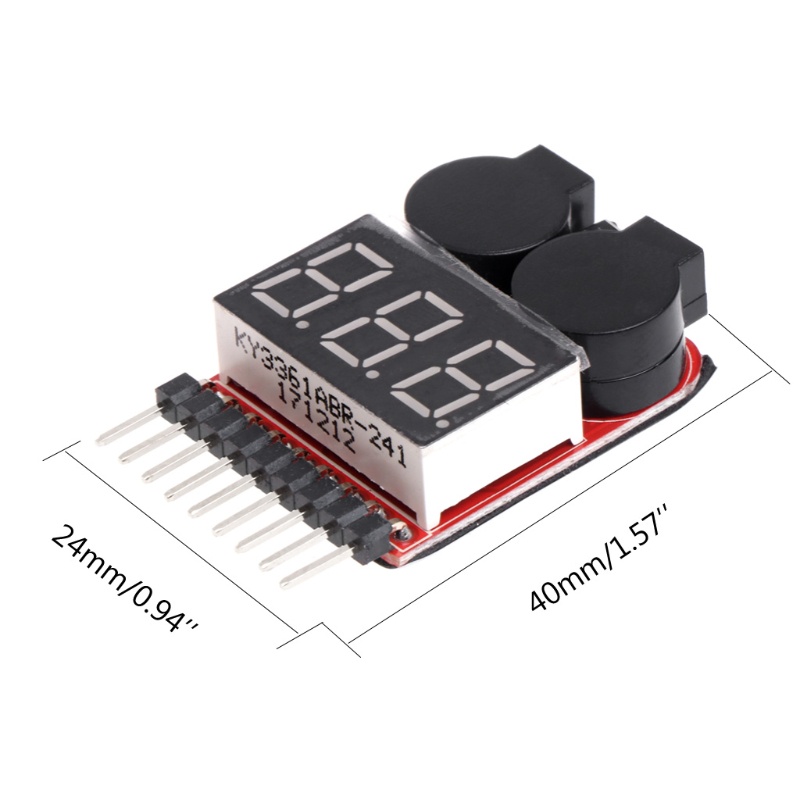esp-2-in-1-โมดูลเตือนภัย-แรงดันไฟฟ้าต่ํา-อัพเกรดแบตเตอรี่เรือบังคับ-1-8s-led