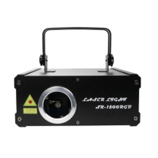 Rgb Super Laser Light ควบคุมด้วยเสียง DMX512 โหมดซูเปอร์เลเซอร์