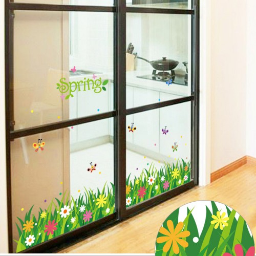 transparent-wall-sticker-สติ๊กเกอร์ติดผนังแต่งขอบ-sk7088-กว้าง134cm-xสูง60cm