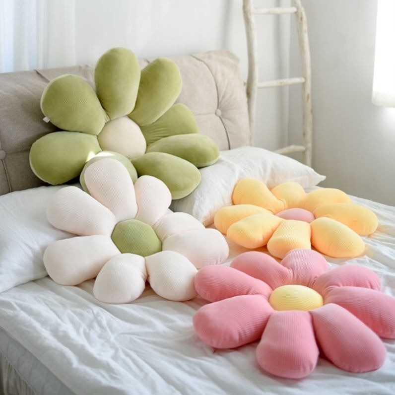 บลูไดมอนด์-daisy-plush-pillow-flower-toy-plant-stuffed-doll-for-kids-girls-gifts-soft-sofa-cushion-tatami-floor-pillows