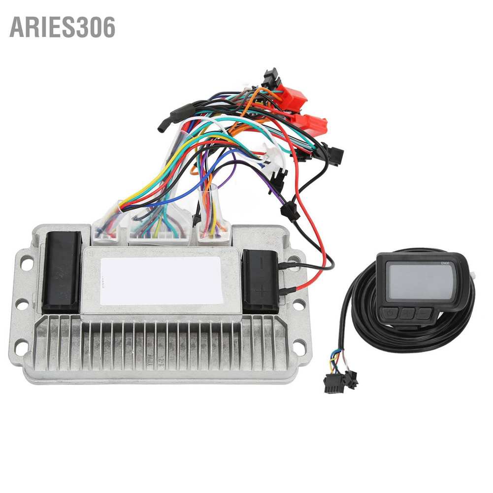 aries306-ชุดควบคุมมอเตอร์ไร้แปรงถ่าน-36v-48v-1000w-en06-หน้าจอ-lcd-3-โหมด-สําหรับจักรยานไฟฟ้า