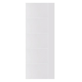 External door DOOR AZLE MD-6 70X200CM UPVC WHITE Door frame Door window ประตูภายนอก ประตูภายนอก UPVC AZLE MD6 70x200 ซม.