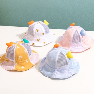 หมวกเด็กเล็กน่ารักมีลายกระต่ายและมีแถบยางยืดที่คาง จะใหญ่หรือเล็กก็ได้ เหมาะสำหรับเด็กอายุ 6-24 เดือน SJ4169