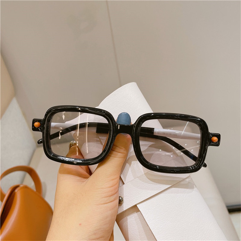 yuzhu-แว่นตากันแดดแฟชั่น-กรอบสี่เหลี่ยม-สไตล์วินเทจ-โมเดิร์น-สีแคนดี้