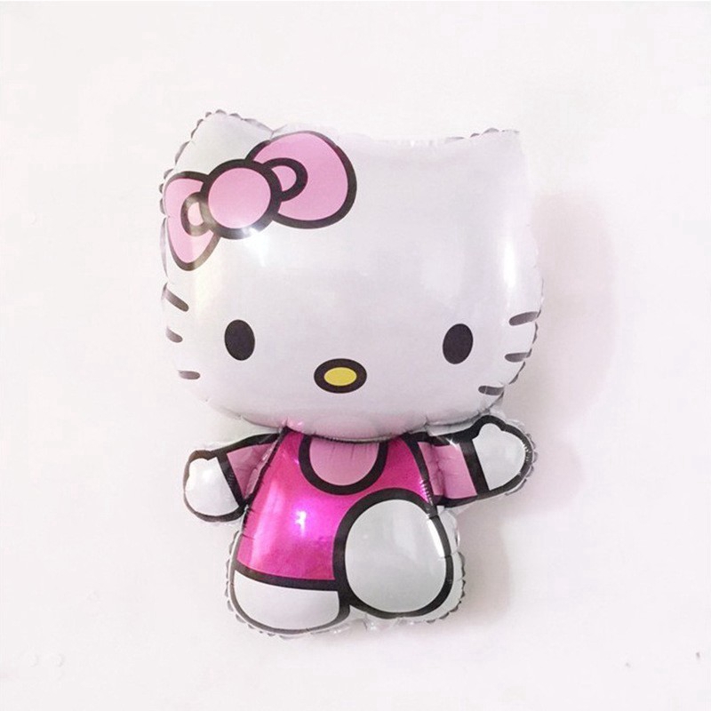 ลูกโป่งพิมพ์ลาย-hello-kitty-อุปกรณ์สําหรับตกแต่งงานปาร์ตี้-33-ชิ้น