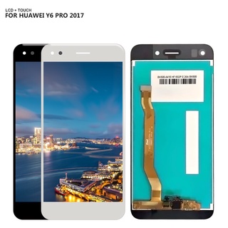 หน้าจอแสดงผลสัมผัสดิจิทัล LCD สําหรับ Huawei P9 Lite mini SLA-L02 SLA-L22 SLA-TL00 Y6 Pro 2017