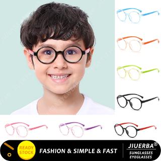เช็ครีวิวสินค้า[แว่นตาบลูบล็อก] แว่นตาสำหรับเด็ก ป้องกันแสงสีฟ้า กรอบยืดหยุ่น สำหรับเด็ก