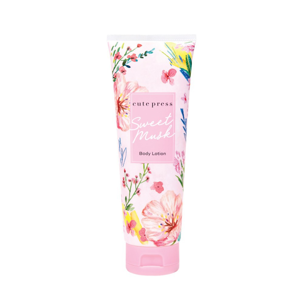 ส่งด่วน-ของแท้-ราคาถูก-โลชั่น-cute-press-sweet-musk-body-lotion-250g-โฉมใหม่