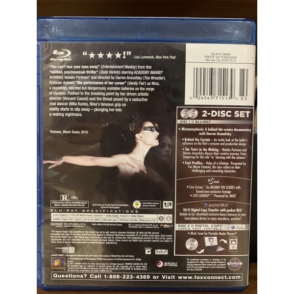 black-swan-หนังดีหายาก-blu-ray-แท้-มือสอง